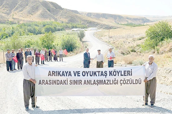 İKİ K&Ouml;Y ARASINDAKİ SINIR ANLAŞMAZLIĞI &Ccedil;&Ouml;Z&Uuml;LD&Uuml;