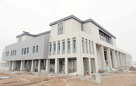 FAK&Uuml;LTE HASTANESİ İNŞAATINDA &Ccedil;ALIŞMALARA DEVAM