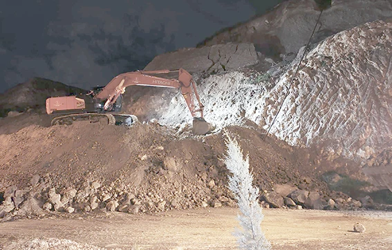 VALİ CANALP, HEYELAN ALANINDA İNCELEMEDE BULUNDU