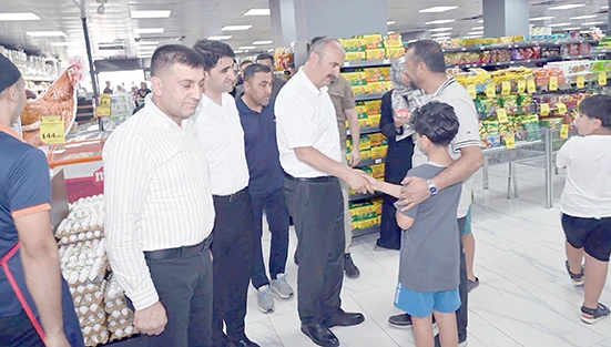 YANGINDAN ZARAR G&Ouml;REN FİRMALARA GE&Ccedil;MİŞ OLSUN ZİYARETİ