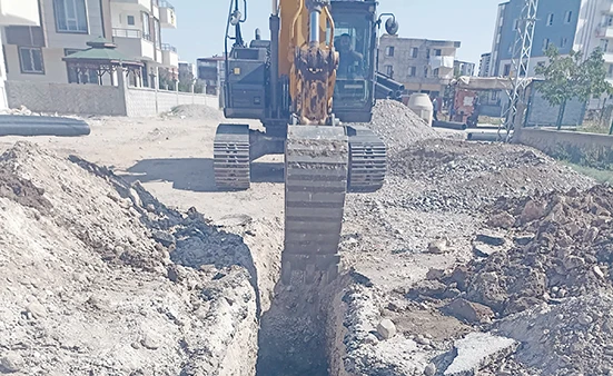 KORİK&rsquo;TE KANALİZASYON ALTYAPISI G&Uuml;&Ccedil;LENDİRİLDİ
