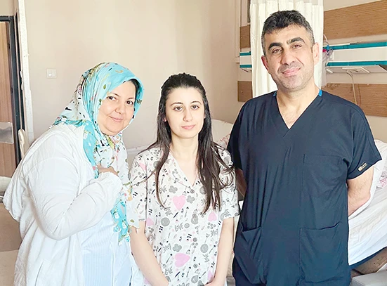 DOĞUŞTAN B&Ouml;BREK ANOMALİSİ KAPALI AMELİYATLA TEDAVİ EDİLDİ