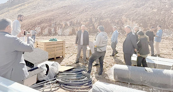 MERETO DAĞI’NDA KAYAK MERKEZİ ÇALIŞMALARI SÜRÜYOR