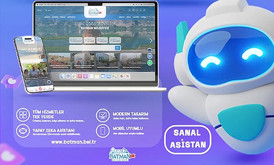 BELEDİYE’NİN YENİ WEB SİTESİ YAYINDA