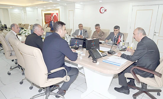 YURT G&Uuml;VENLİĞİ TEDBİRLERİ MASAYA YATIRILDI