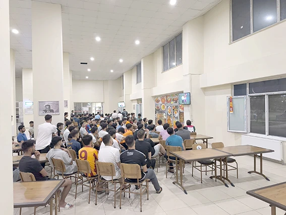 DERBİ HEYECANI SEYYİD BİLAL YURDU'NDA YAŞANIYOR