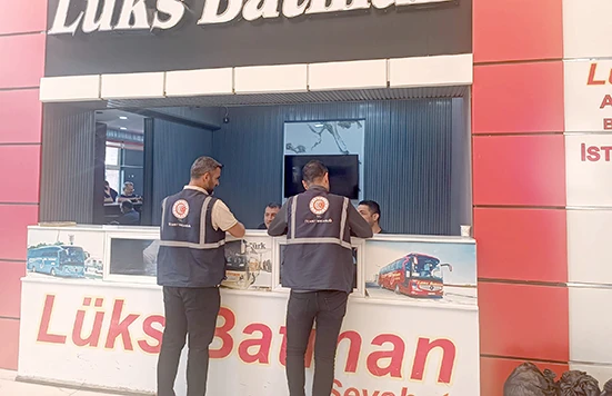 BAYRAM ÖNCESİ OTOGAR DENETİMLERİ SIKILAŞTIRILDI