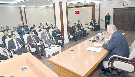 G&Uuml;VENLİK TEDBİRLERİ TOPLANTISI YAPILDI