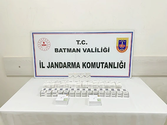 HASANKEYF’TE KAÇAK SİGARA BASKINI