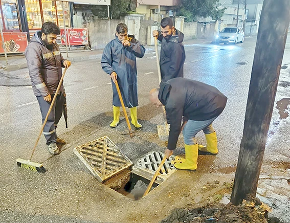 KUVVETLİ YAĞIŞA KARŞI GENİŞ &Ccedil;APLI SAHA OPERASYONU