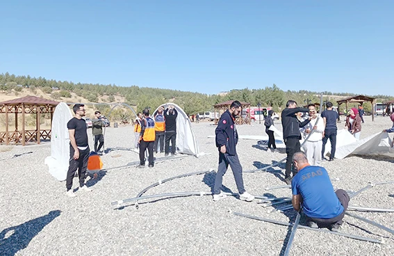 KURTARMA TATBİKATI BAŞARIYLA TAMAMLANDI