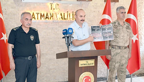 VALİ CANALP, ASAYİŞ VE G&Uuml;VENLİK VERİLERİNİ KAMUOYUYLA PAYLAŞTI