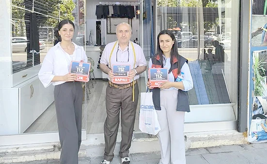 BATMAN ESNAFINA HAYAT KURTARAN BİLGİLENDİRME SEFERBERLİĞİ