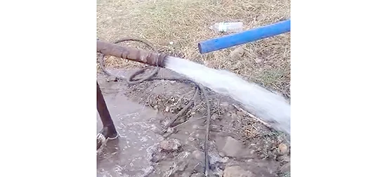 CİĞERLO TOKİ’DE SU ALTYAPISI GÜÇLENDİRİLDİ