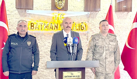 VALİ CANALP “ASAYİŞTE DÜŞÜŞ, AYDINLATMADA REKOR SEVİYEDEYİZ”