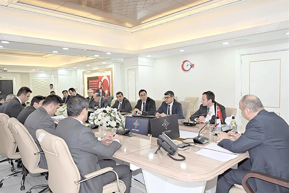 ŞUBAT AYI KAYMAKAMLAR TOPLANTISI YAPILDI