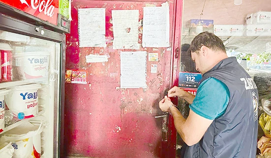 KALDIRIM İŞGALİNE YAPTIRIM: 4 İŞ YERİ KAPATILDI