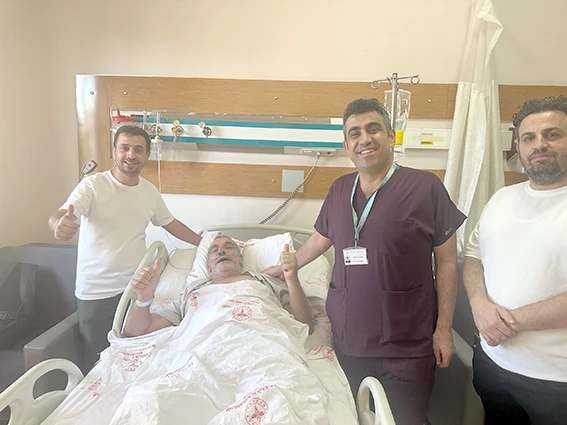 MESANE KANSERİ AMELİYATI BAŞARIYLA TAMAMLANDI