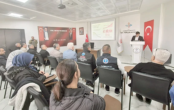 STK TEMSİLCİLERİNE Y&Ouml;NELİK KALP SAĞLIĞI EĞİTİMİ D&Uuml;ZENLENDİ