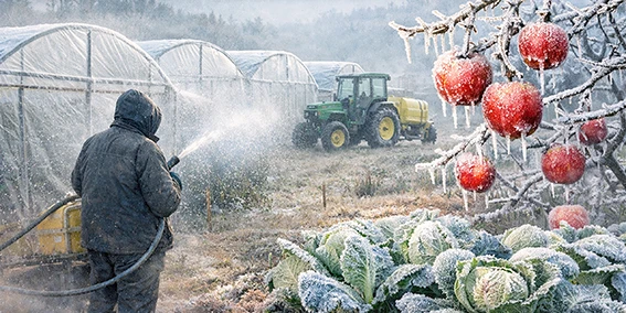 &Ccedil;İFT&Ccedil;İLERE ZİRAİ DON UYARISI