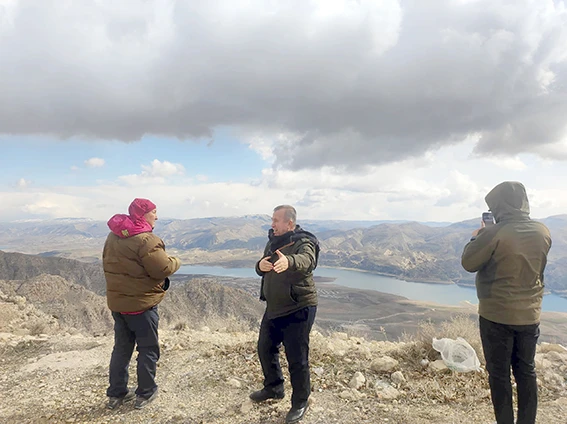 PROF. DR. ÖVGÜN ERCAN, DOĞU RAMAN DAĞINDA