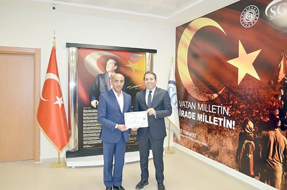 ÜSTÜN BAŞARI BELGELERİ TAKDİM EDİLDİ