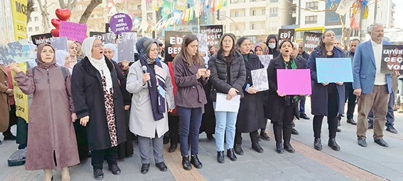 TJA, KADIN VEKİLE YÖNELİK ŞİDDETİ PROTESTO ETTİ
