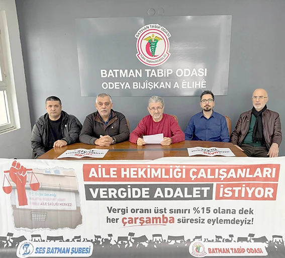 SES VE TABİP ODASI&rsquo;NDAN &lsquo;VERGİDE ADALET&rsquo; &Ccedil;AĞRISI