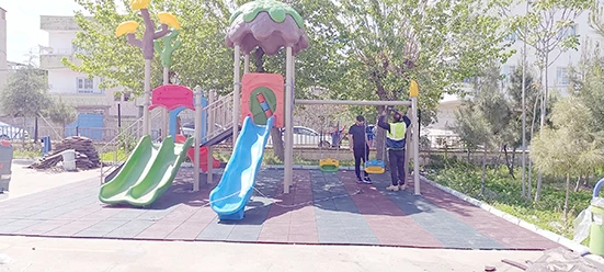 OKUL BAHÇELERİ VE PARKLARA YENİ NESİL OYUN GRUPLARI