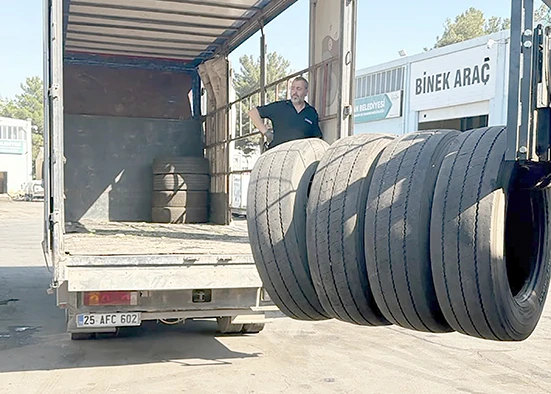 600 TON ATIK LASTİK GERİ D&Ouml;N&Uuml;Ş&Uuml;ME KAZANDIRILDI