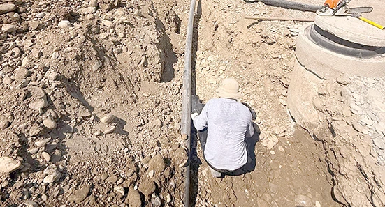 NASIROĞLU BULVARI&rsquo;NA 2 BİN 500 METRELİK SU HATTI
