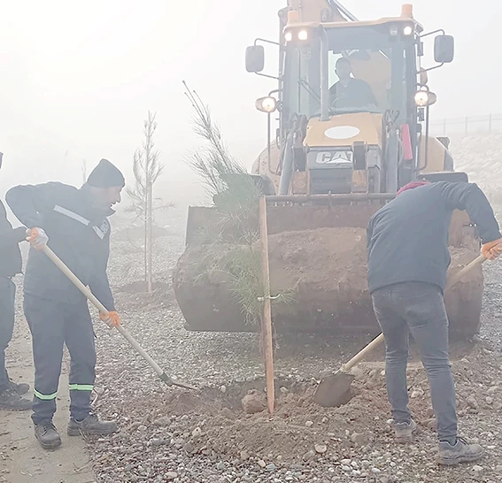 10 KİLOMETRELİK Y&Uuml;R&Uuml;Y&Uuml;Ş YOLU AĞA&Ccedil;LANDIRILIYOR
