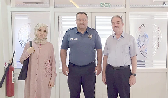15 TEMMUZ GAZİSİ POLİS MEMURU EREN ERKEN&rsquo;E ANLAMLI ZİYARET