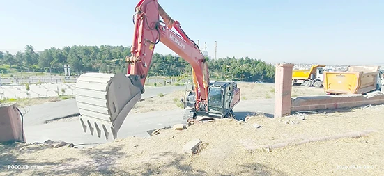 YOL YAPIM VE ONARIM &Ccedil;ALIŞMALARI S&Uuml;R&Uuml;YOR