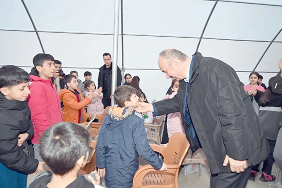 KUDRET CAMİİ’NDE GÖNÜL SOFRASI KURULDU