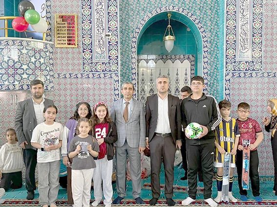 CAMİ ŞENLİKLERİ BAŞLADI