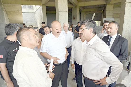 AMATEM İNŞAATI İNCELENDİ