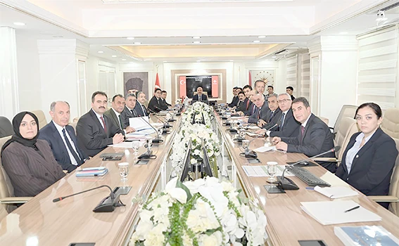 MART AYI KAYMAKAMLAR TOPLANTISI YAPILDI