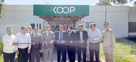 TARIM KREDİ MARKETİ TPAO YERLEŞKESİNDE HİZMETE AÇILDI