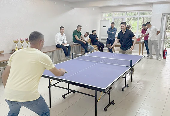 MASA TENİSİ TURNUVASI BAŞLADI