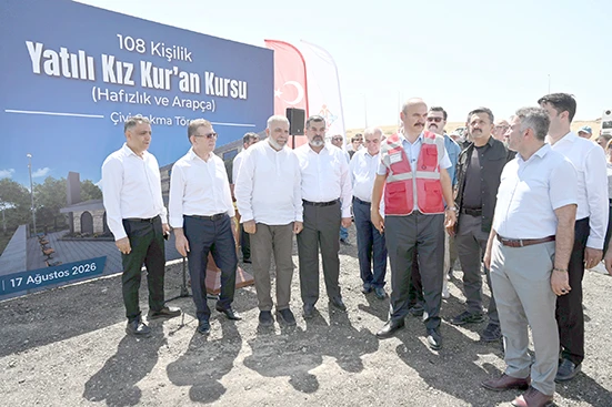 108 &Ouml;ĞRENCİ KAPASİTELİ KUR&rsquo;AN KURSU İ&Ccedil;İN İLK &Ccedil;İVİ &Ccedil;AKILDI