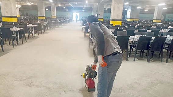 İFTAR ALANLARINDA HİJYEN VE İLAÇLAMA ÇALIŞMALARI SÜRÜYOR