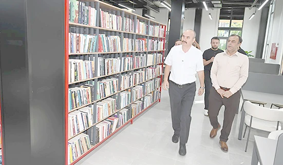 TİLMER&Ccedil; YUNUS EMRE HALK K&Uuml;T&Uuml;PHANESİ A&Ccedil;ILIŞA HAZIRLANIYOR