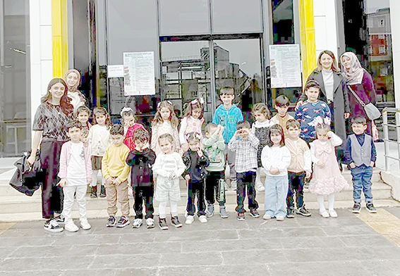 K&Uuml;T&Uuml;PHANE MİNİK KONUKLARINI AĞIRLADI