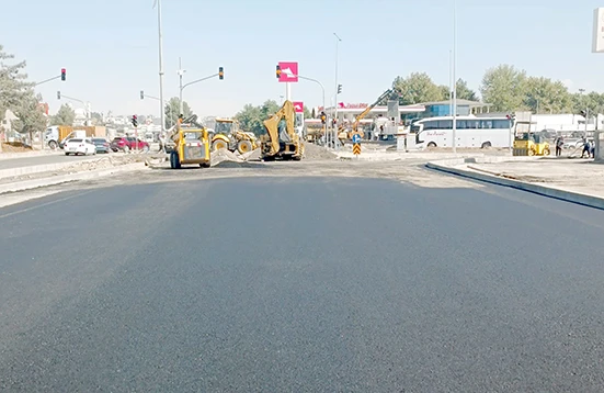 BAŞTİ KARŞISINDAKİ ALTERNATİF YOLDA SON R&Ouml;TUŞLAR
