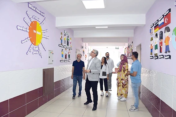 NECAT NASIROĞLU ORTAOKULUNA ZİYARET