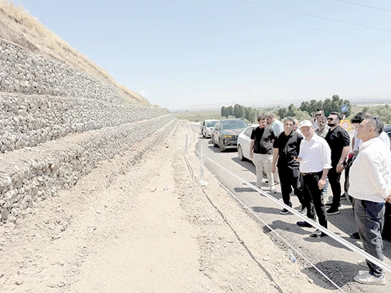 DİKTEPE GEÇİŞİ'NDE ÇALIŞMALAR İNCELENDİ