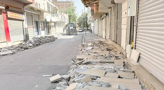 BATMAN BELEDİYESİ, AZALAN TRAFİK YOĞUNLUĞUNU FIRSATA &Ccedil;EVİRDİ