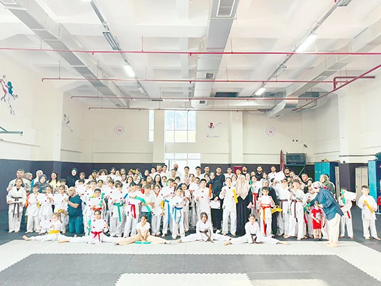 120 KARATECİ KUŞAK SINAVINDA BAŞARI G&Ouml;STERDİ