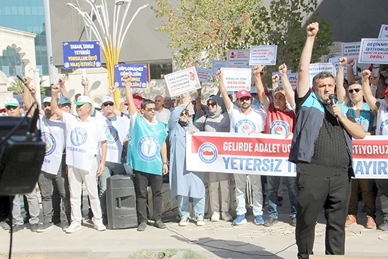 &Ouml;NL&Uuml; &ldquo;KAMUDA HUZUR ADALETSİZ &Uuml;CRETLE SAĞLANAMAZ&rdquo;